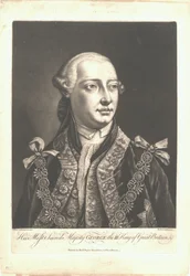 George III, ca 1755 (mezzotint)